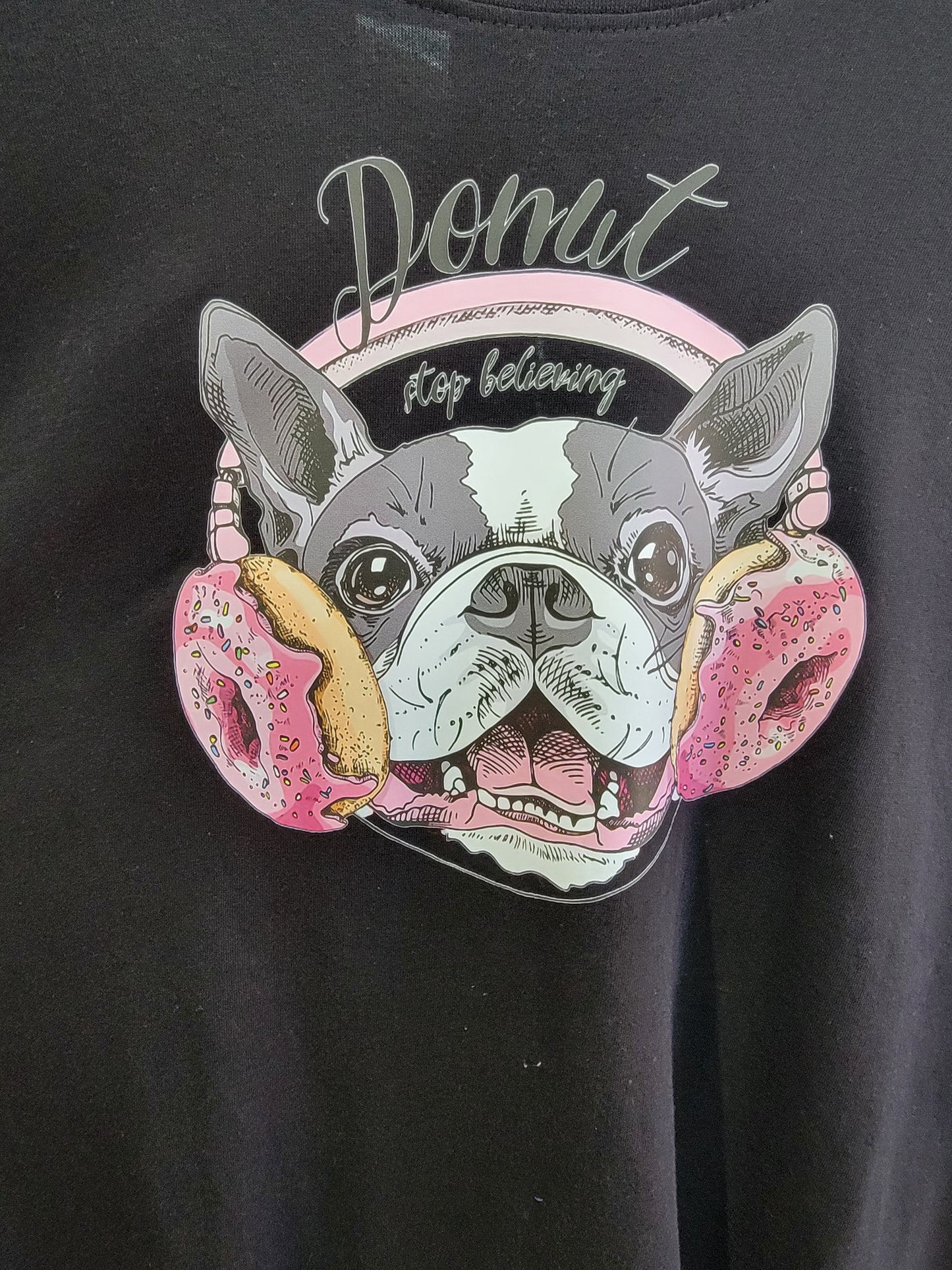 Camiseta bulldog donut