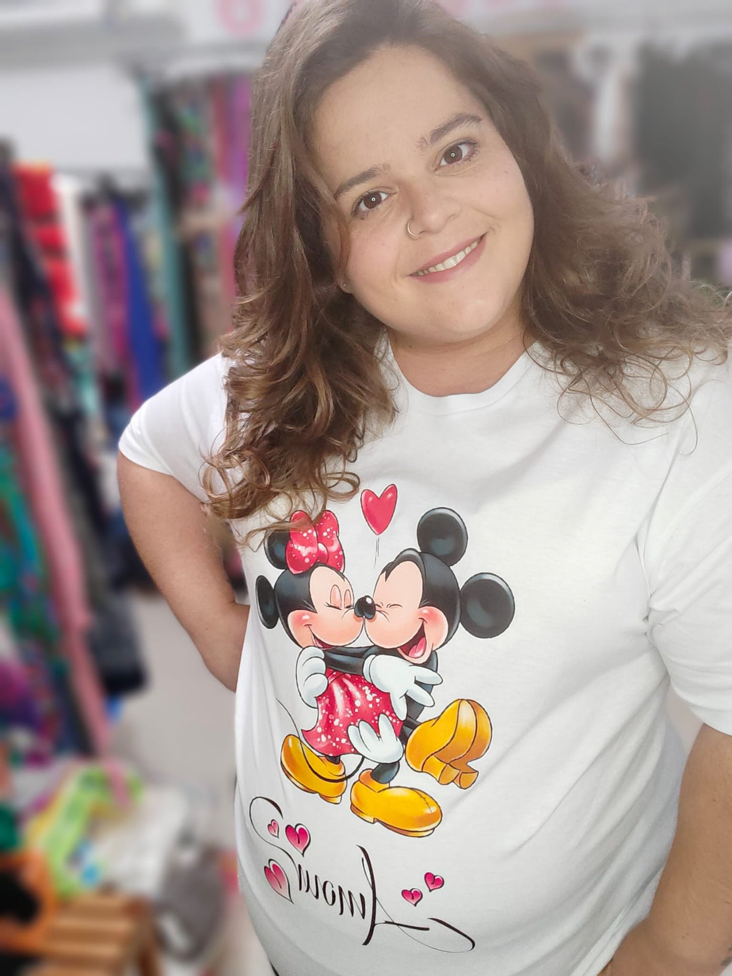 Camiseta mickey Amour