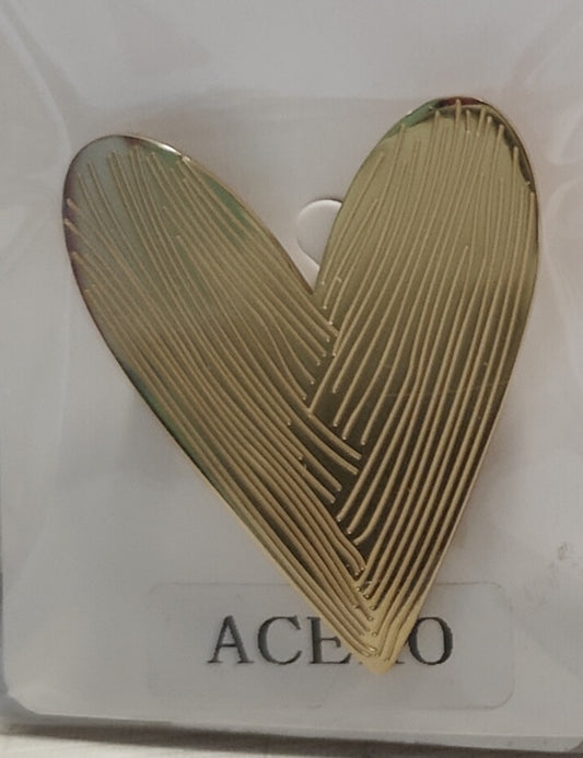 Broche corazón