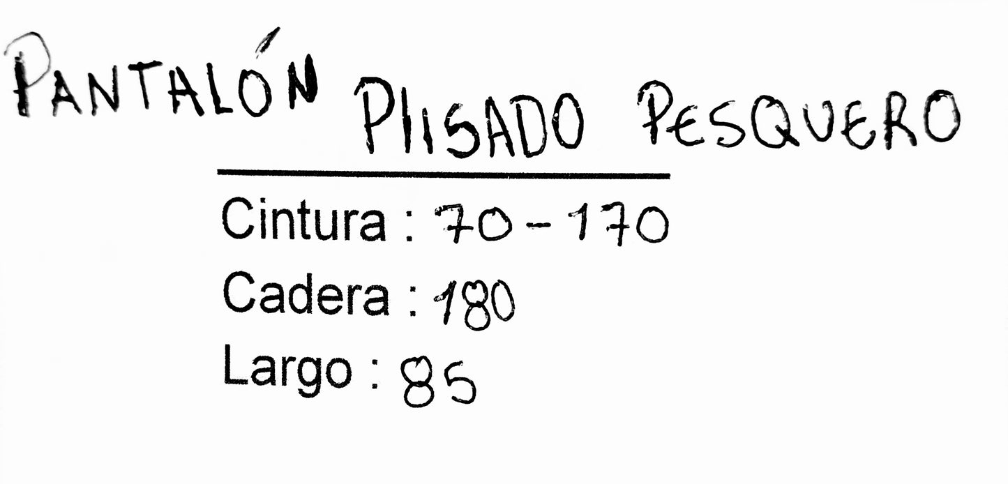 Pantalón Plisado pesquero