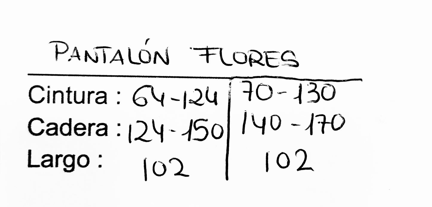 Pantalón Flores