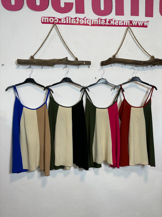 Blusa Tricolor