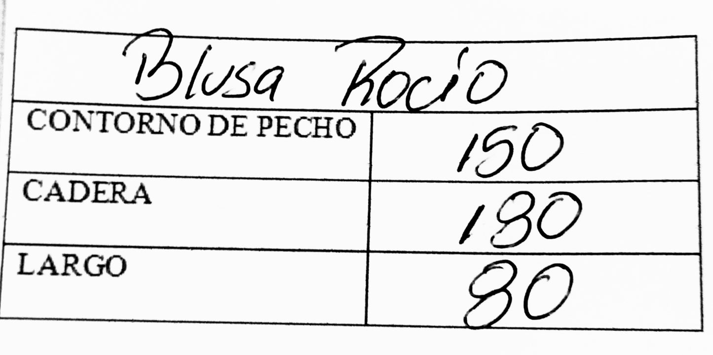 Blusa Rocio Maxi