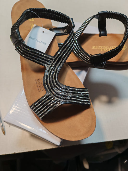 Sandalias brillo