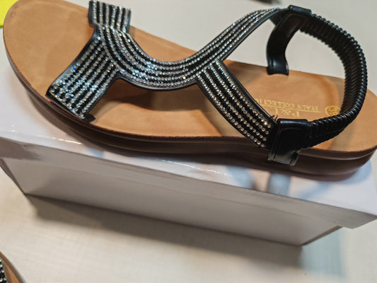 Sandalias brillo