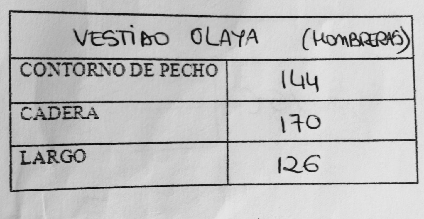 Vestido olaya