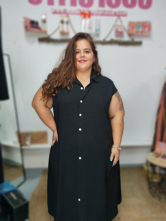 Vestido camisero
