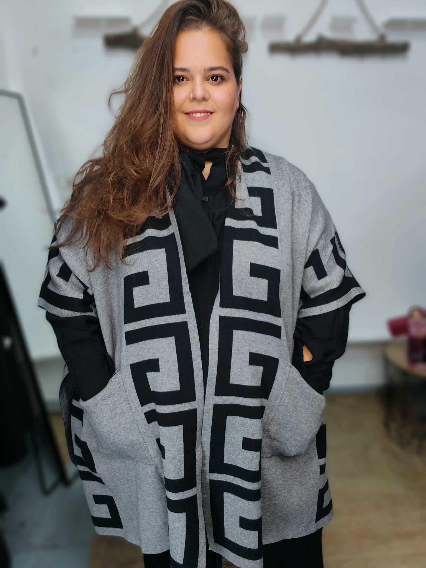 Poncho laberinto