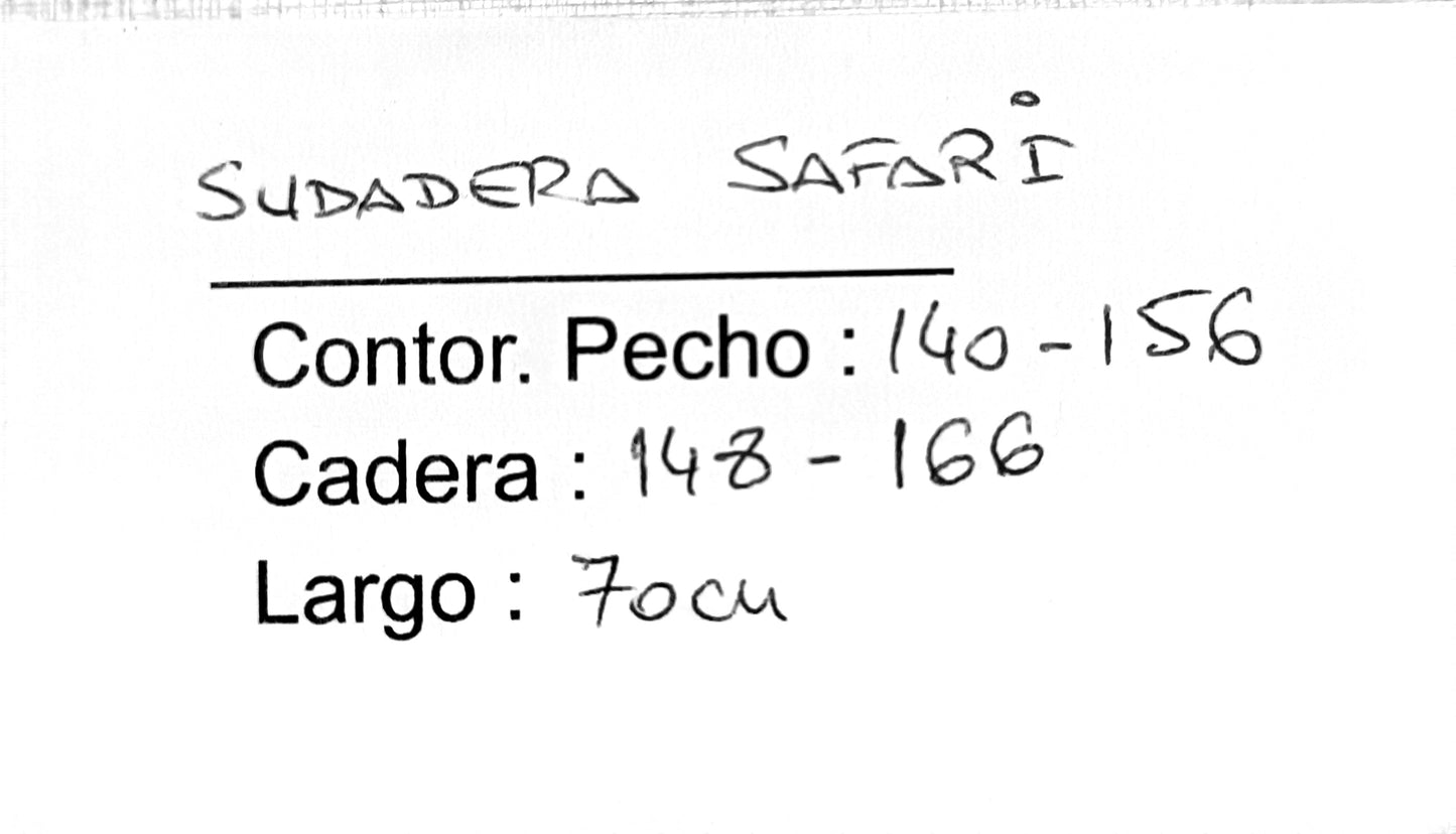 Sudadera Safari