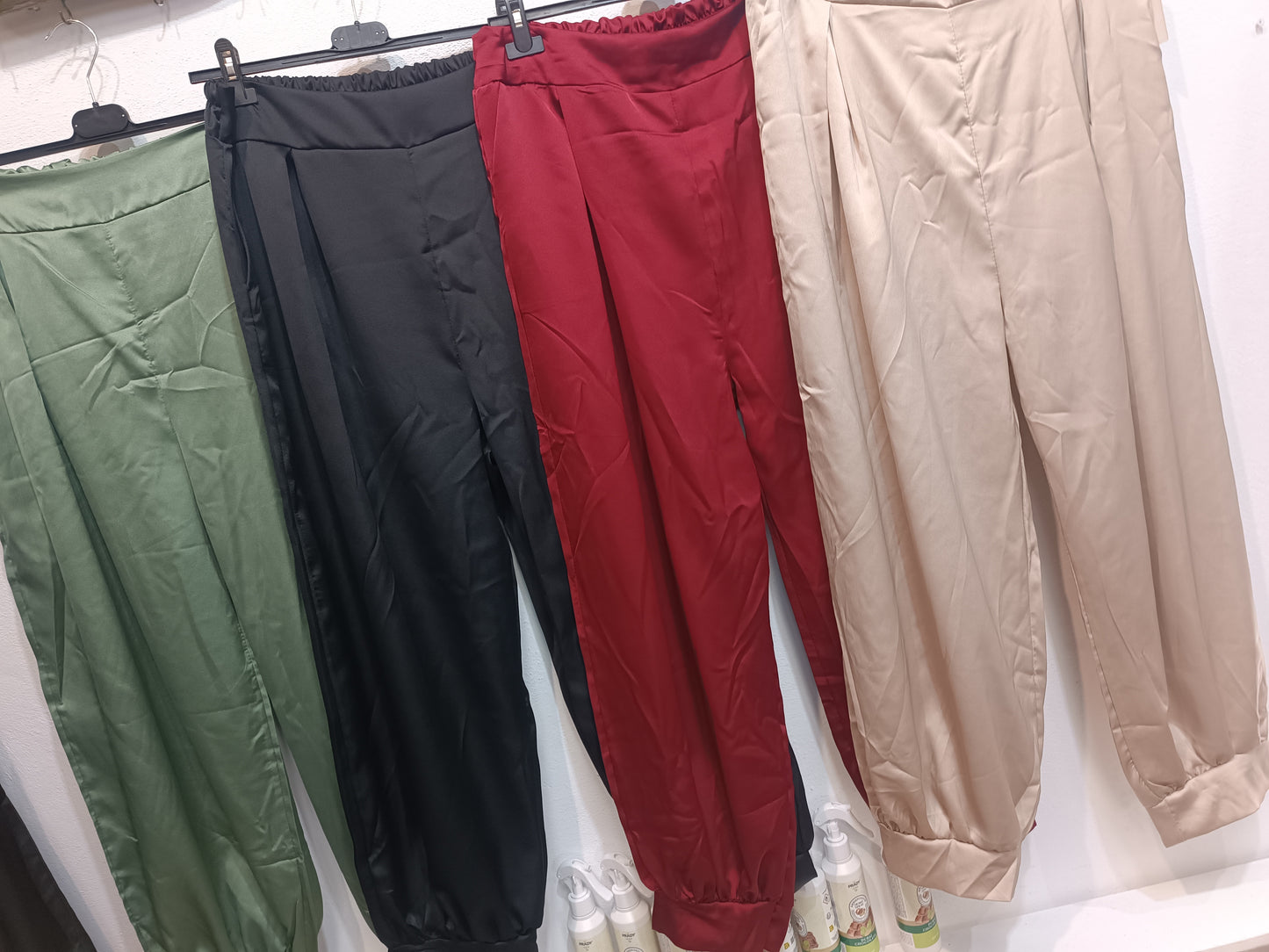 Pantalón Satén Bombacho