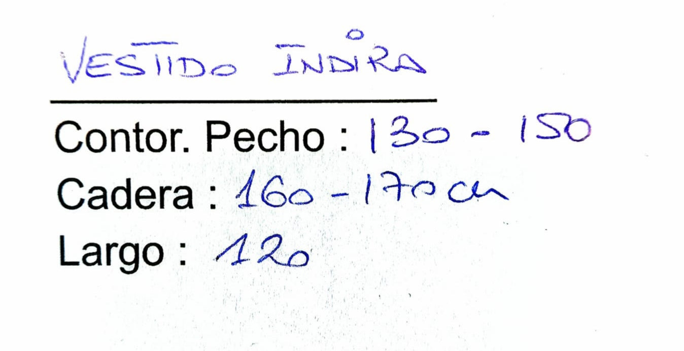 Vestido Indira