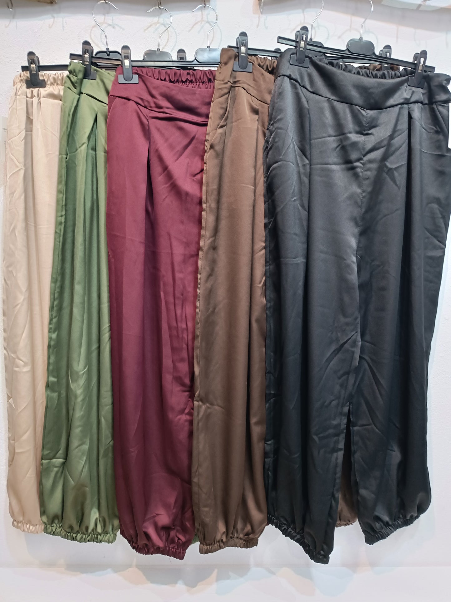 Pantalón Satén Bombacho