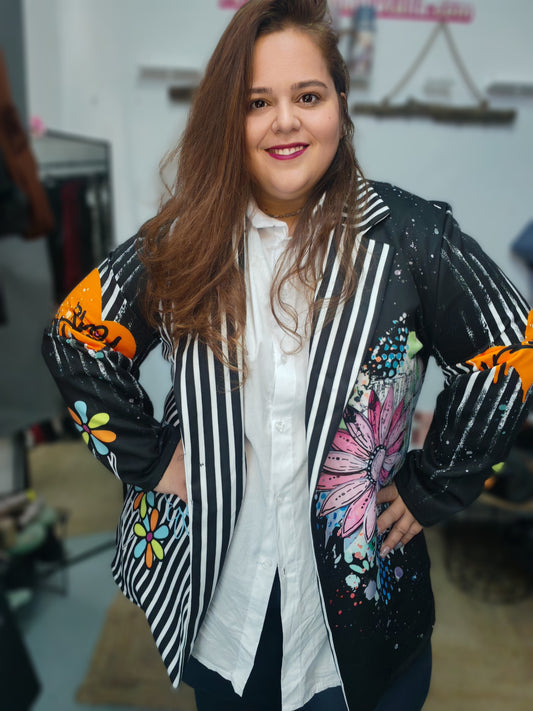 Blazer Estampada