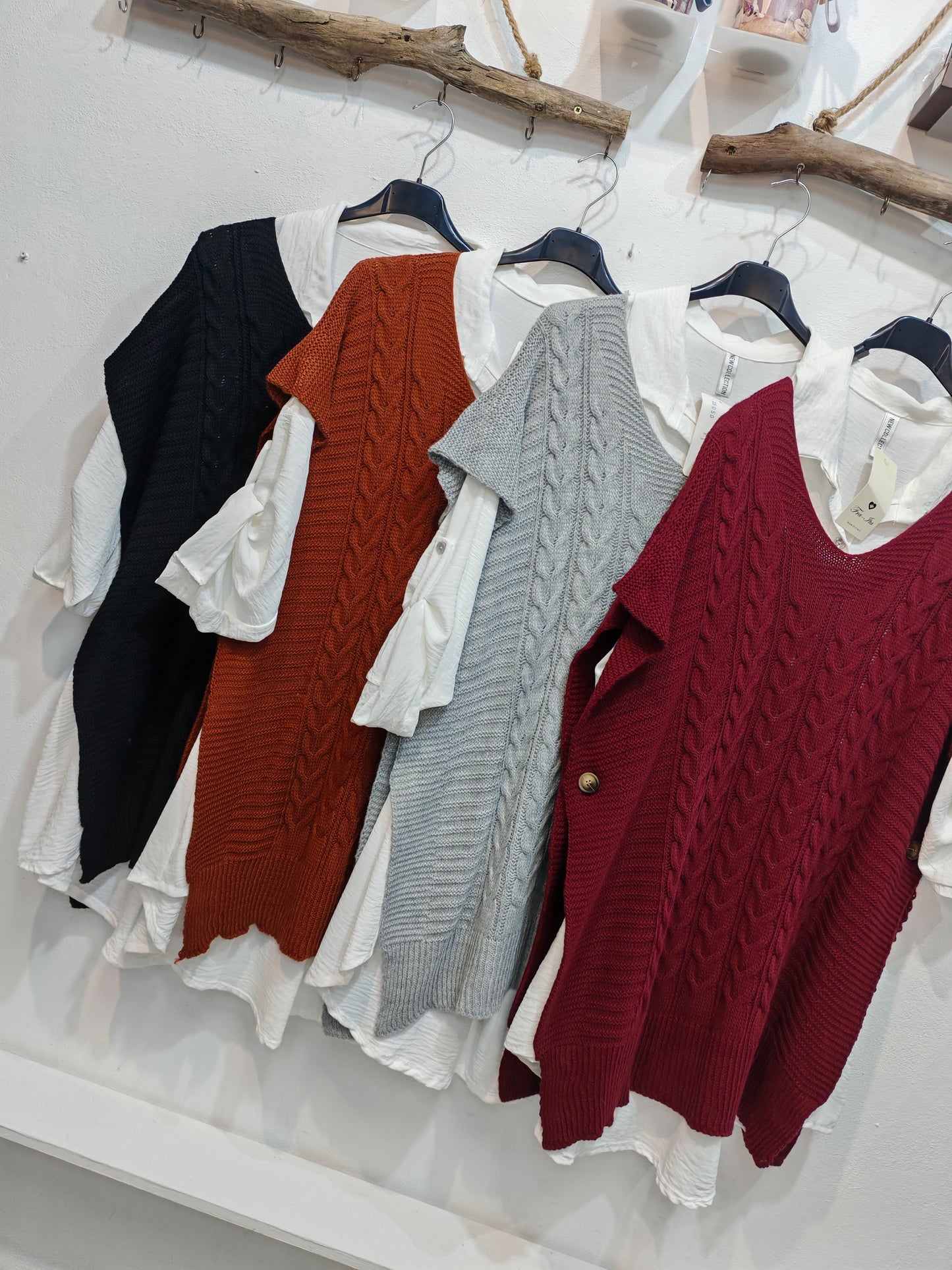 Dúo Elena (camisa+chaleco)