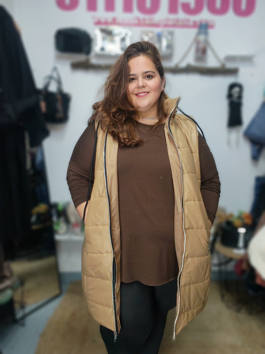 Chaleco acolchado Talla Gran