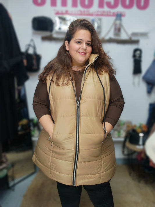 Chaleco acolchado Talla Gran