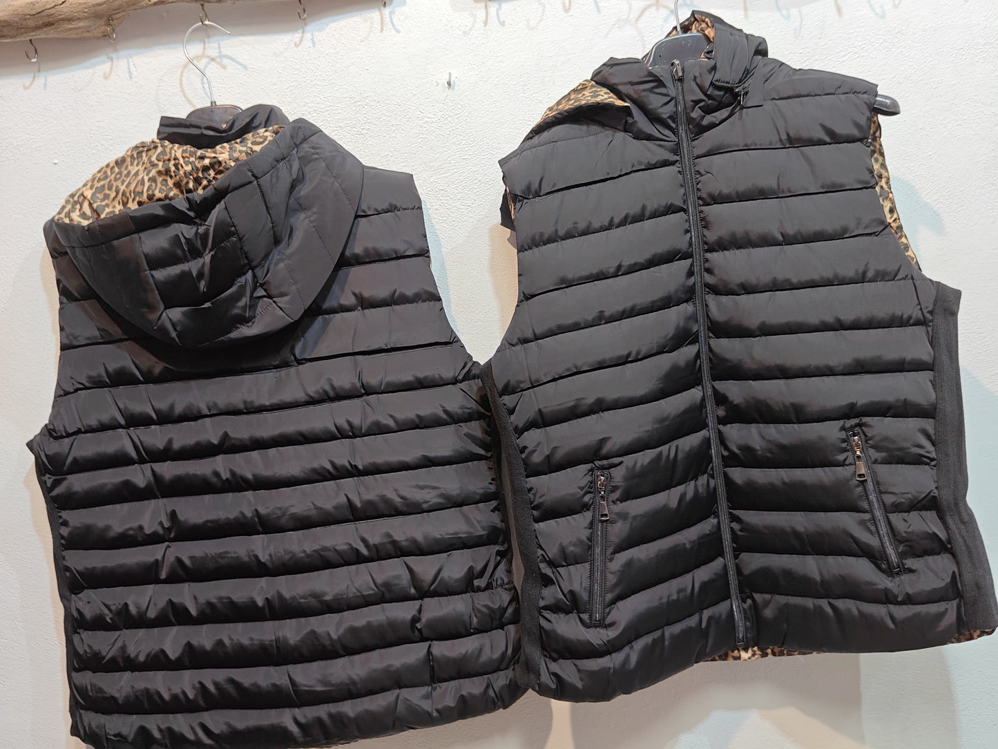 Chaleco sin mangas reversible