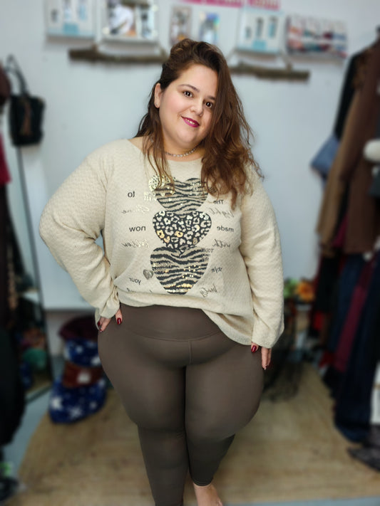 Mallas barbie interior Felpa