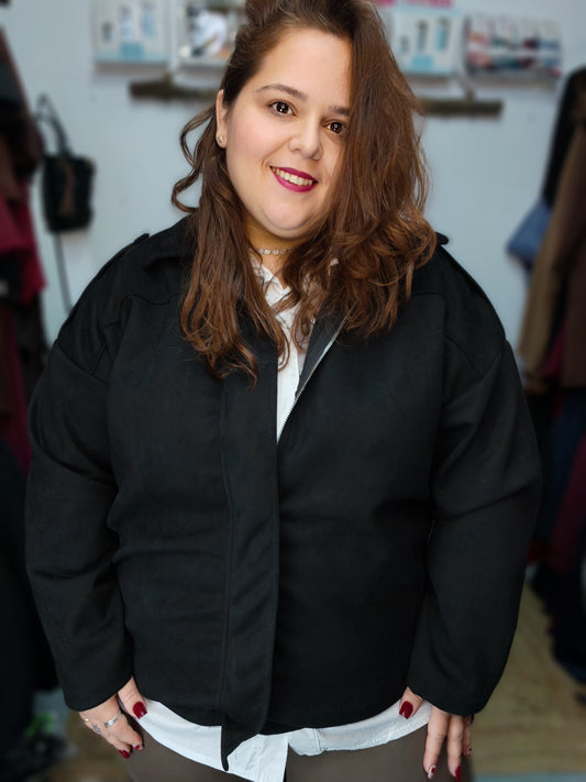 Chaqueta Bomber Elegante