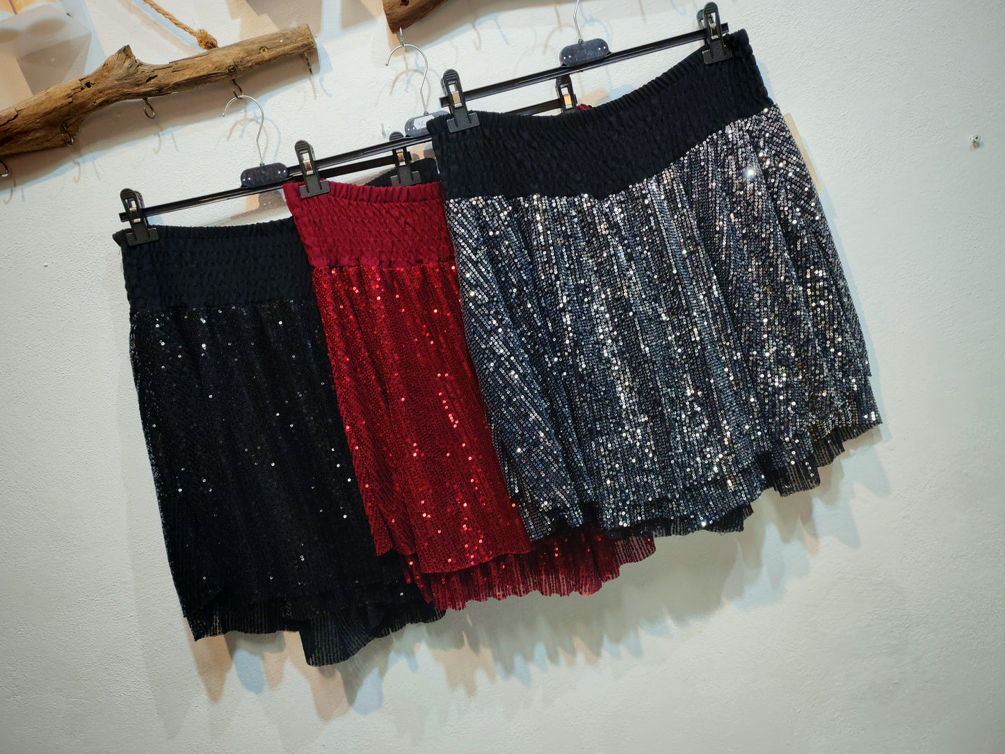 Falda pantalón Lentejuelas