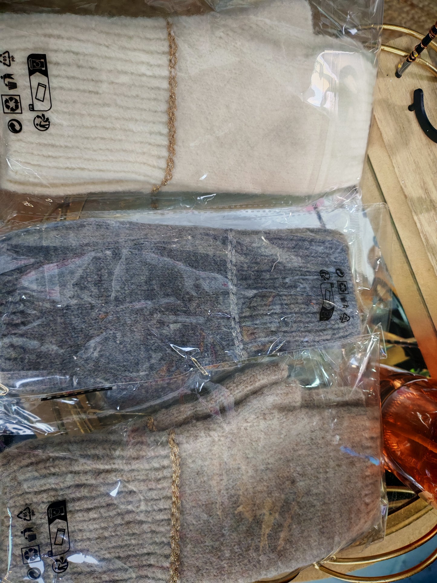 Guantes cashemere
