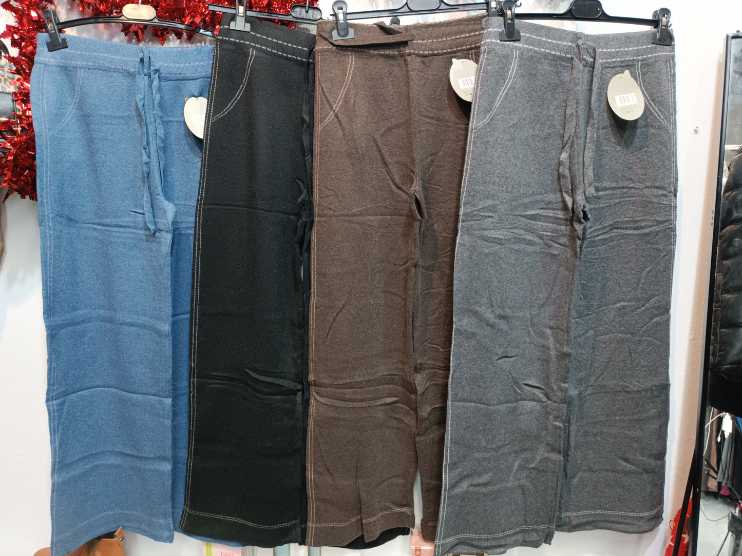 Pantalon punto costuras