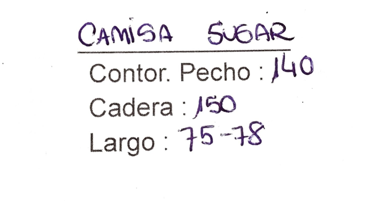 Camisa sugar
