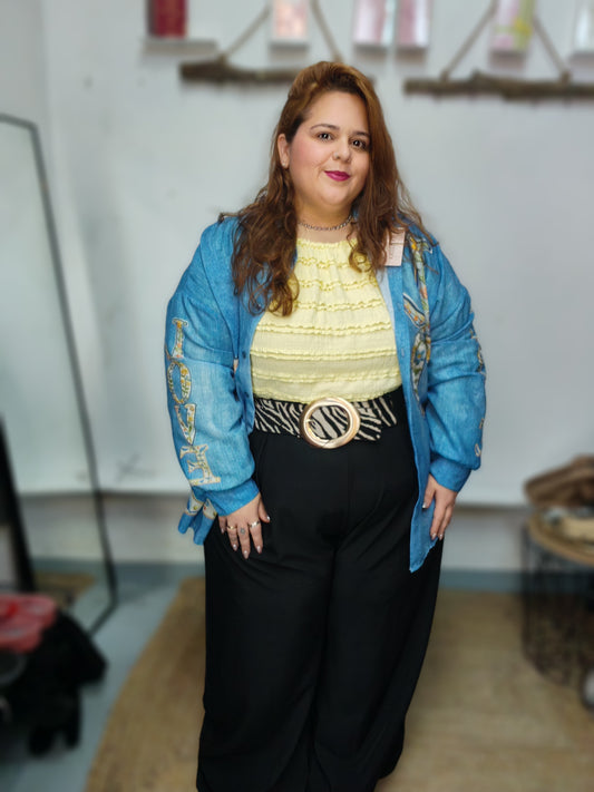 Pantalón Palazzo maxi