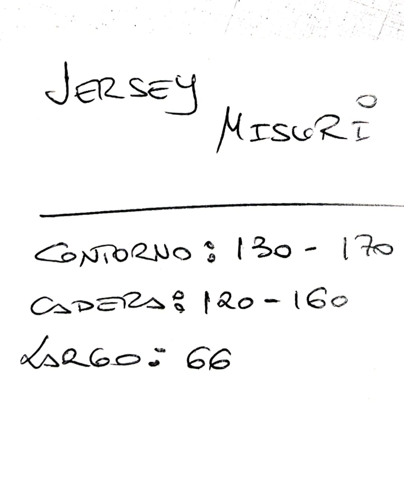 Jersey Misuri
