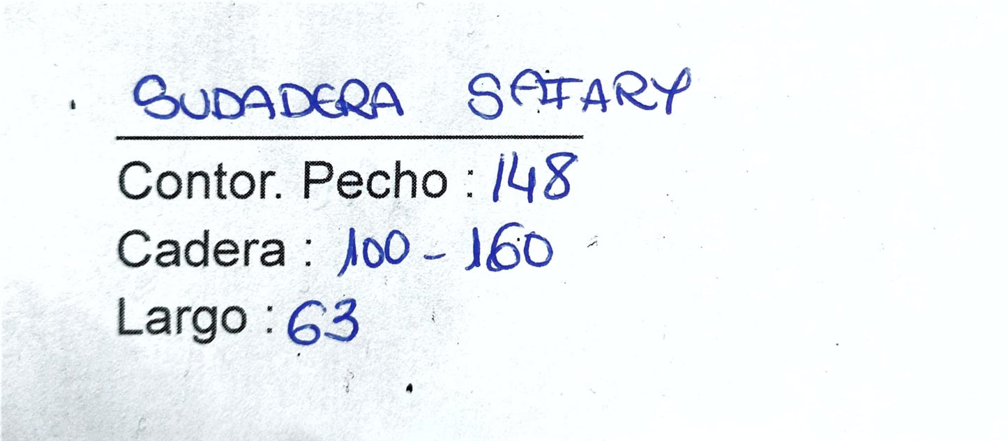 Sudadera Safary