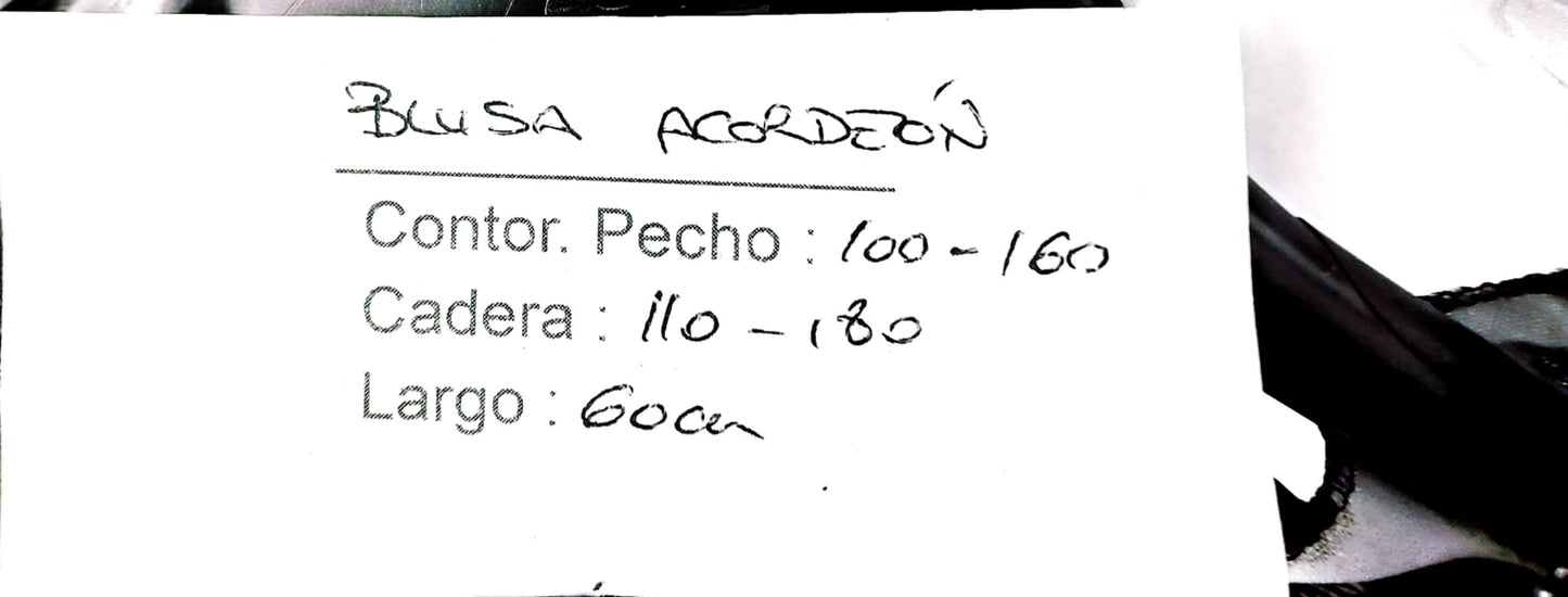 Blusa Acordeón