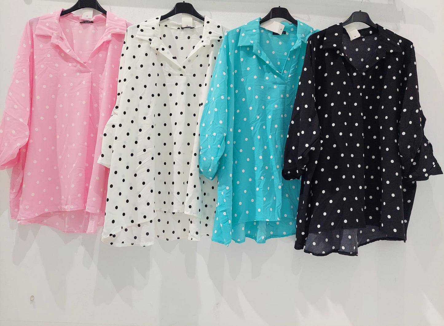 Blusa Lunares maxi