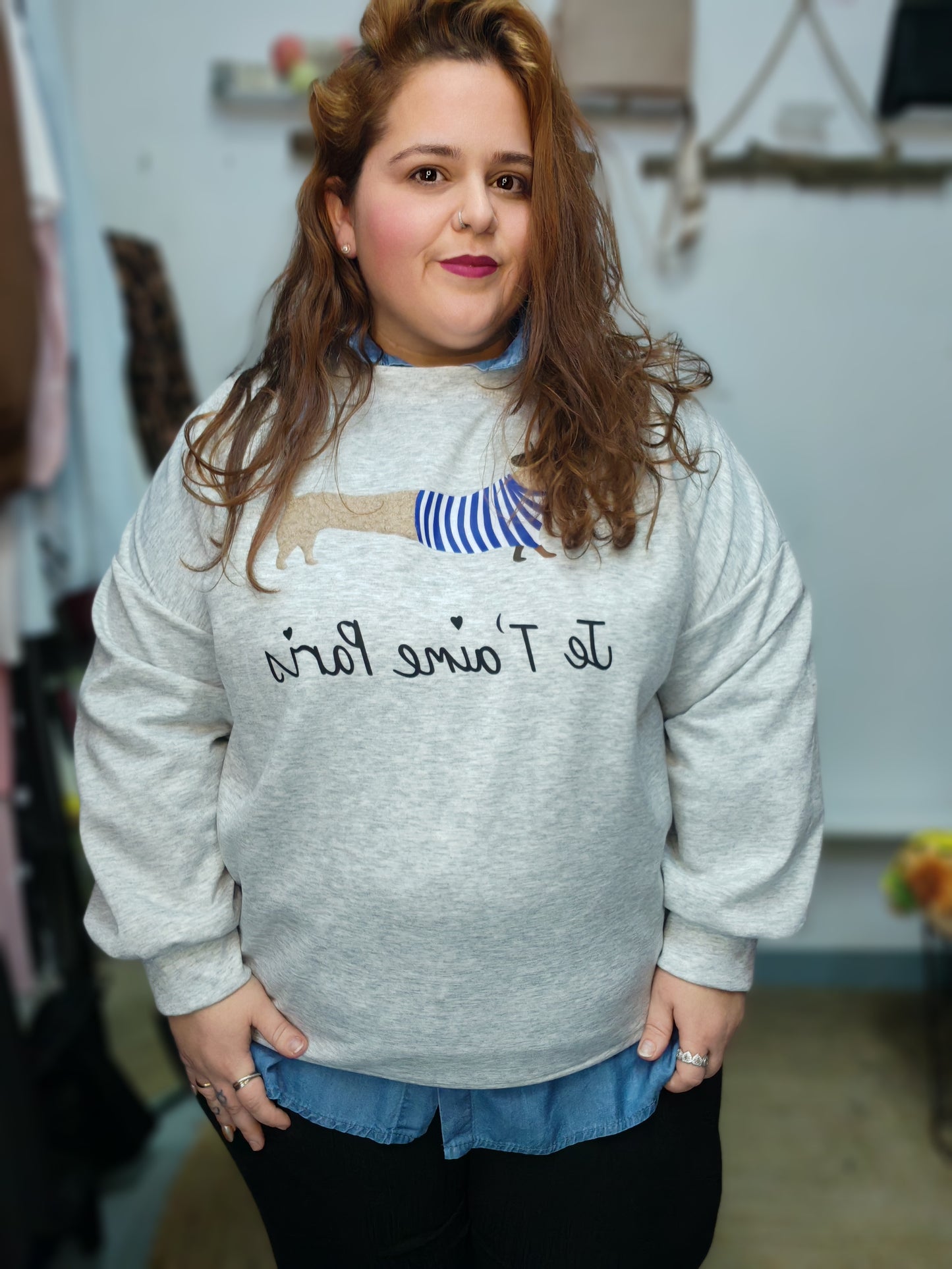 Sudadera perrito salchicha