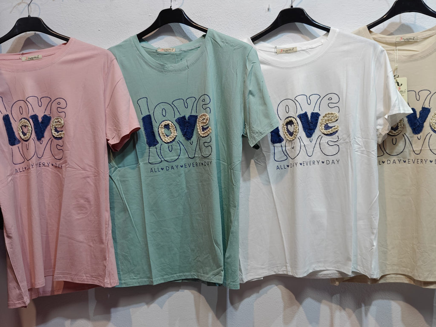 Camiseta Triple love