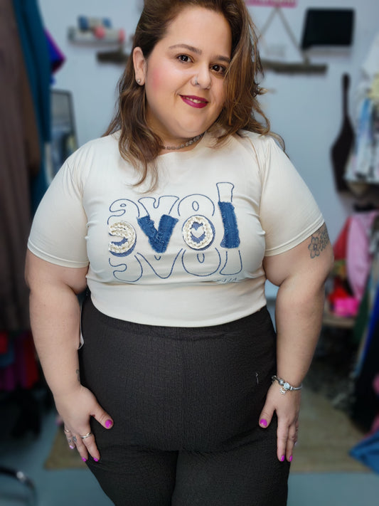 Camiseta Triple love
