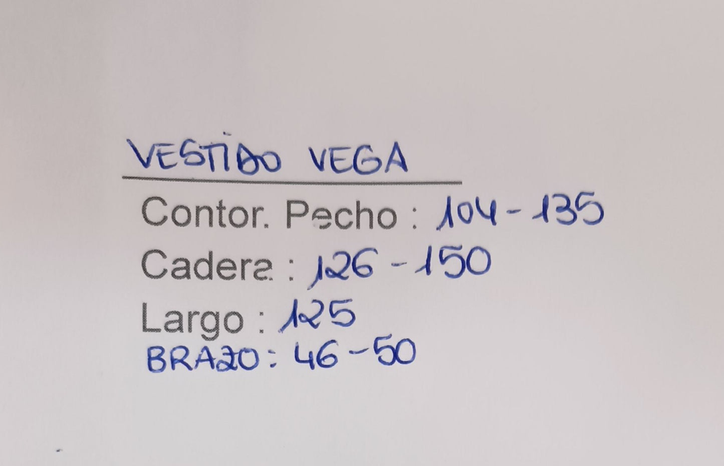 Vestido Vega