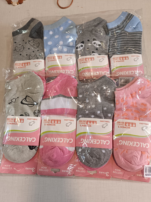 Pack calcetines tobilleros