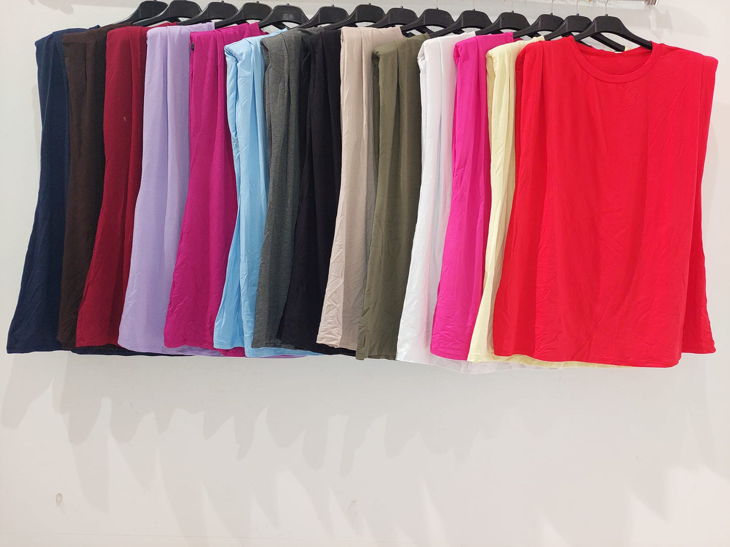 Camiseta hombreras