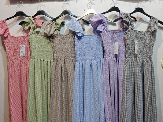 Vestido vichy