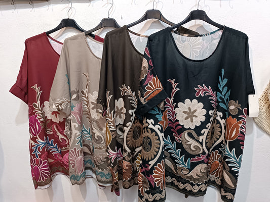 Blusa flora