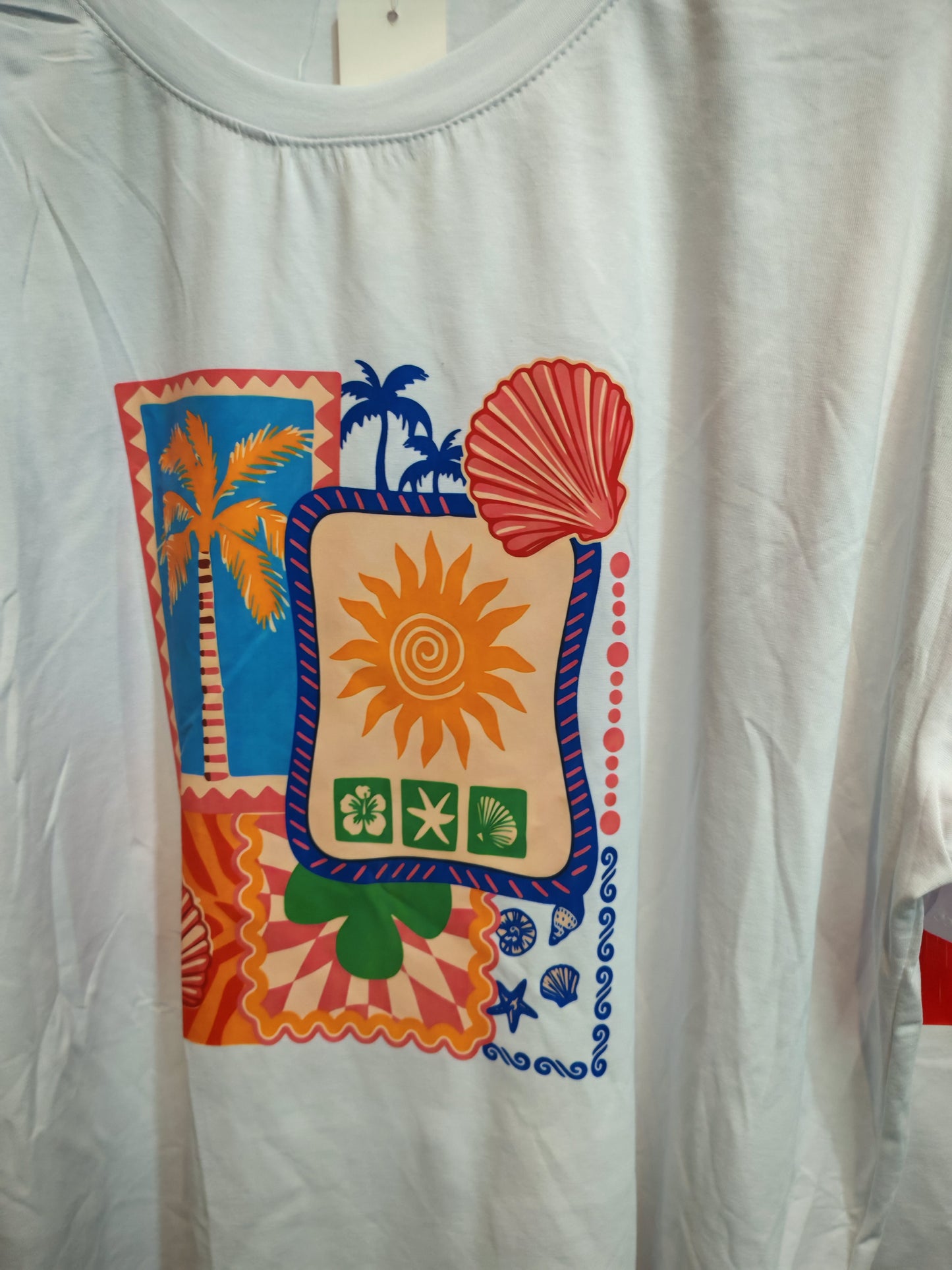 Camiseta Estampada Algodón