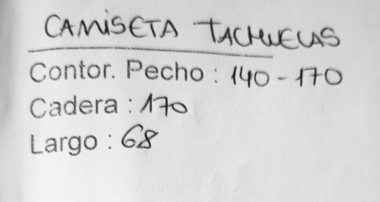 Camiseta tachuelas Flúor