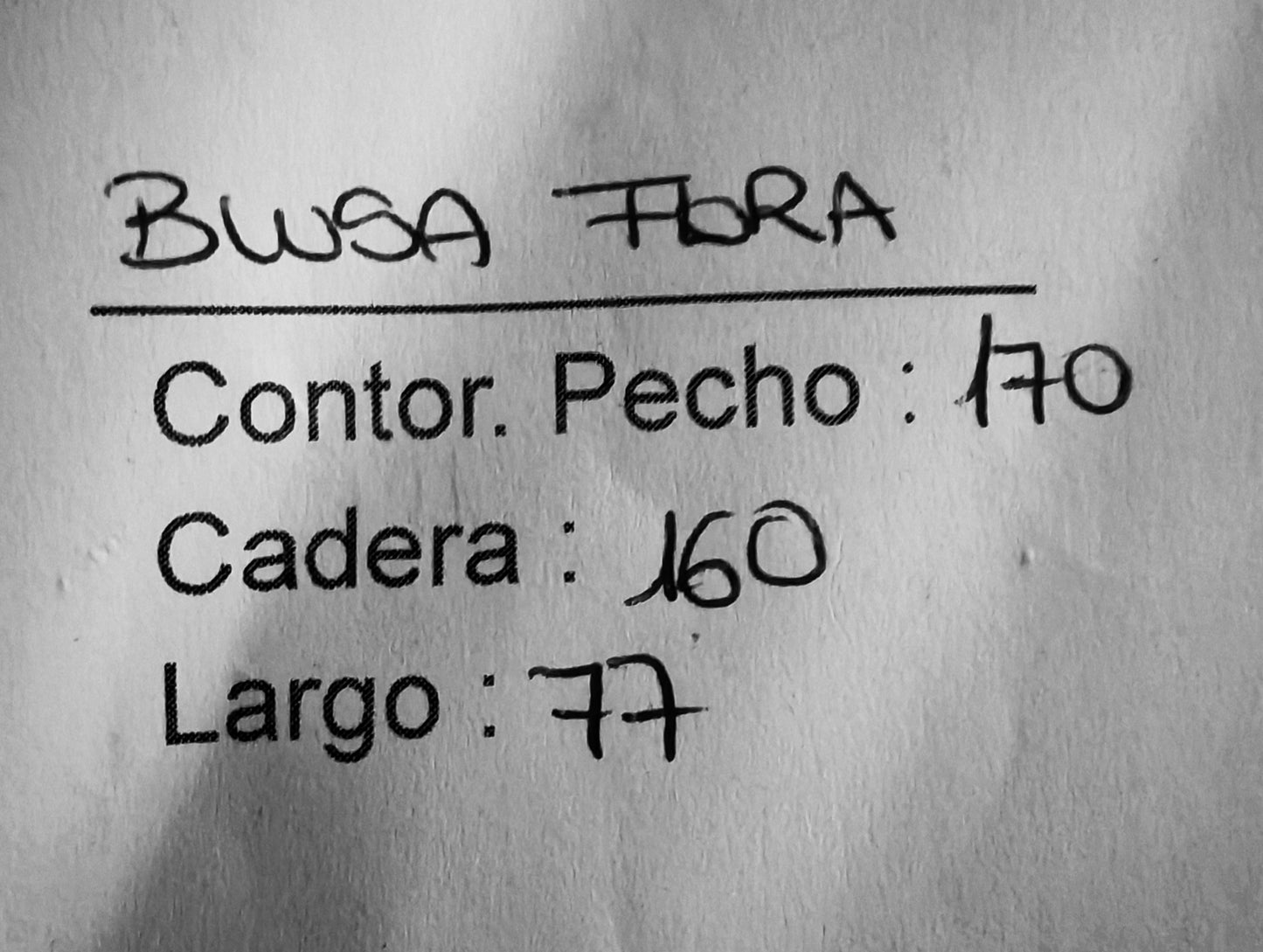Blusa flora