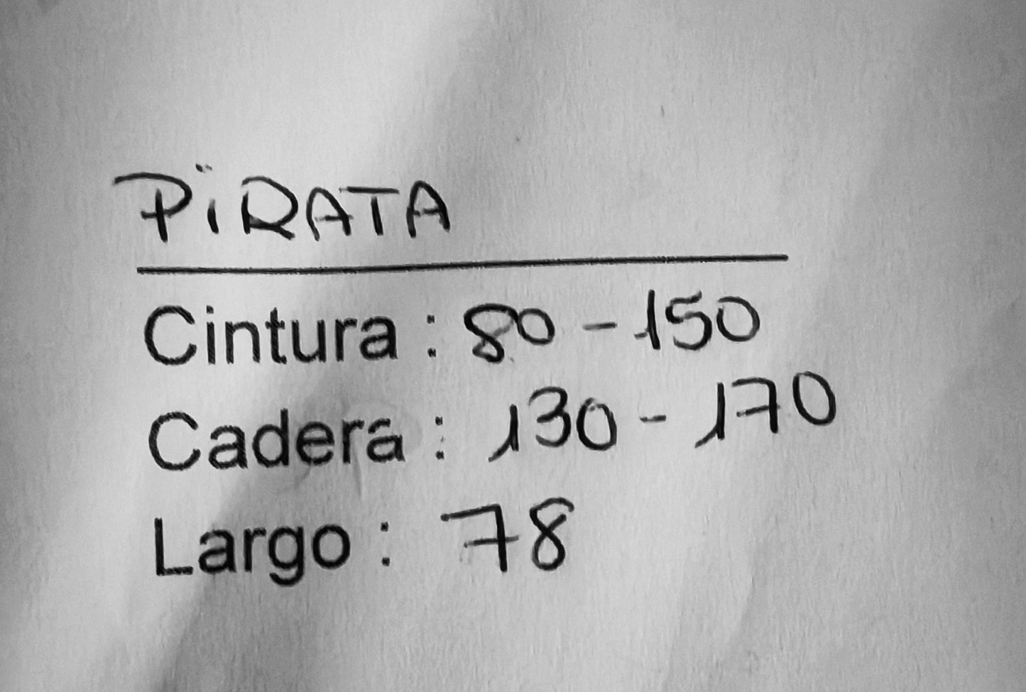 Pirata algodón