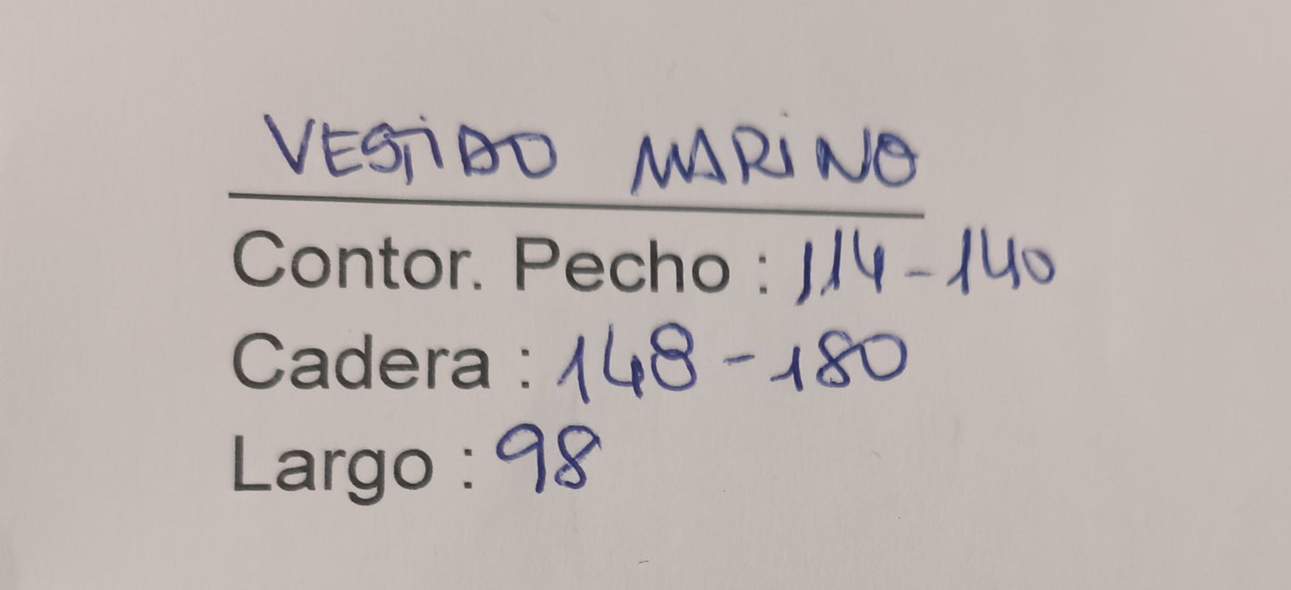 Vestido Marino