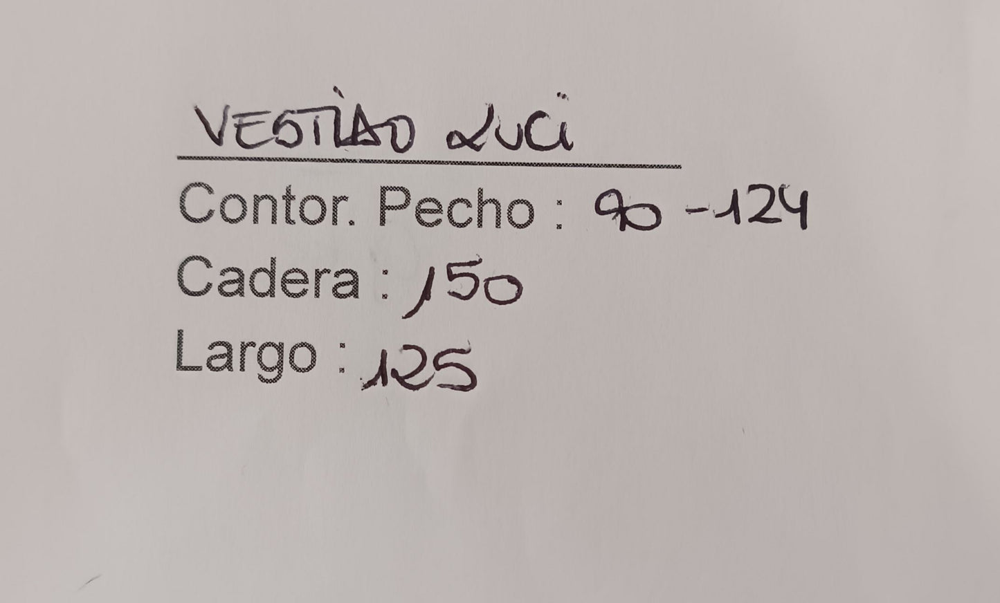 Vestido Lucía