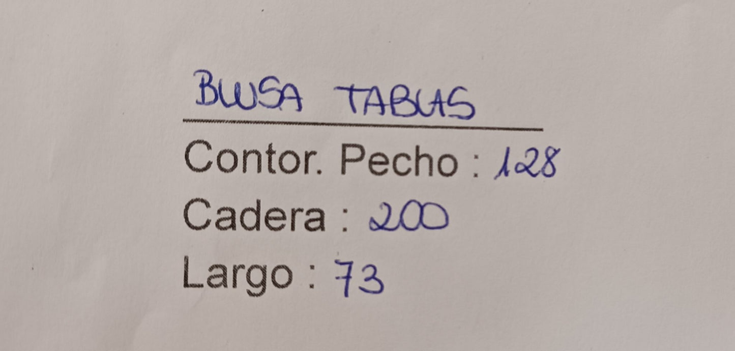 Blusa Tablas