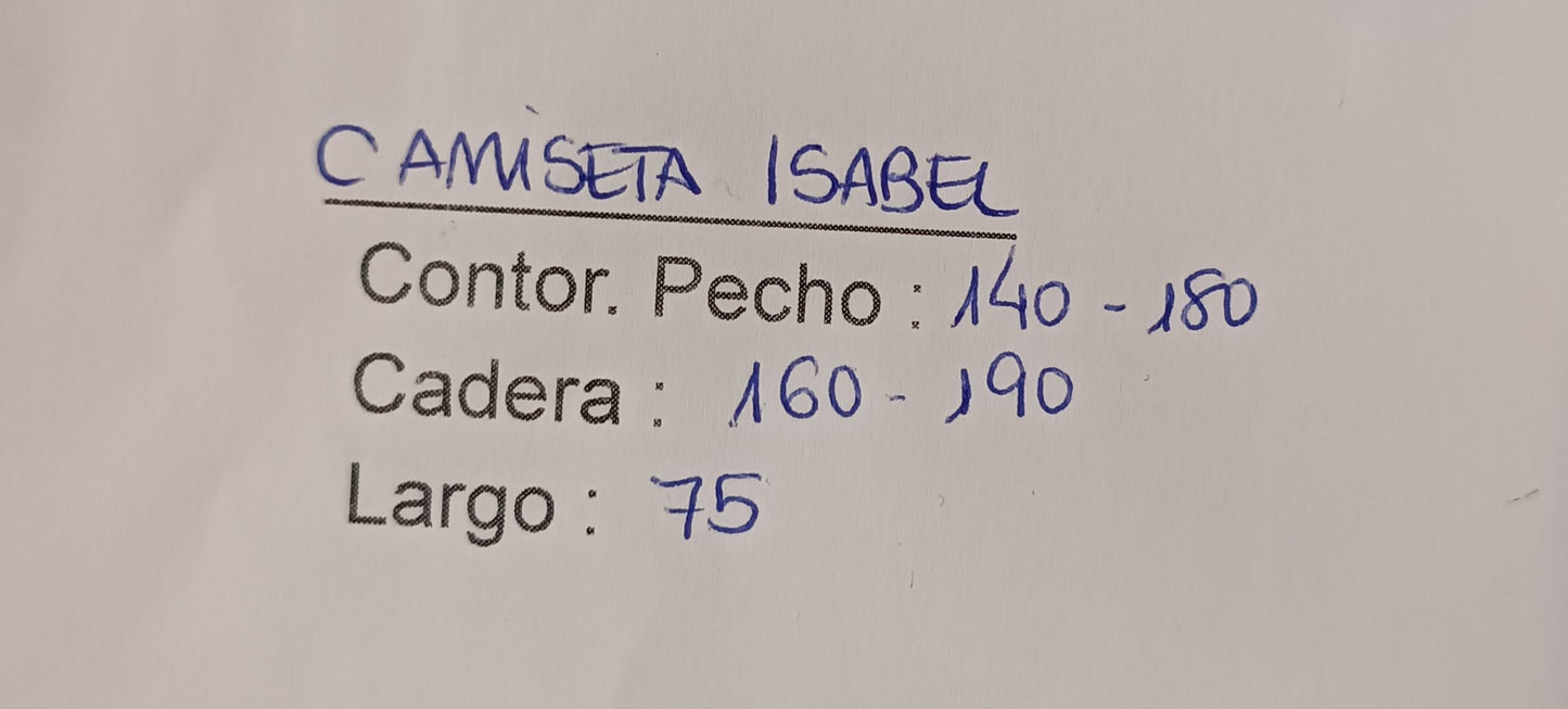 Camiseta Isabel