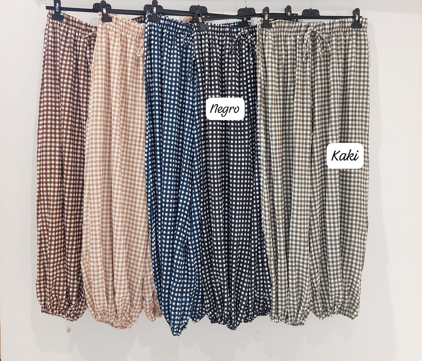 Pantalon Vichy
