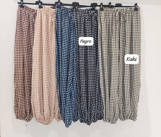 Pantalon Vichy